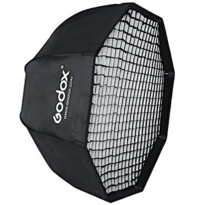 Софтбокс  зонтичный с сотами Godox SB-GUE95 95см